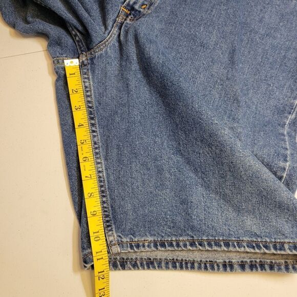 Levi's 560 Loose Fit Vintage Y2K  Classic Blue Denim Shorts Jorts Men's - Picture 8 of 8